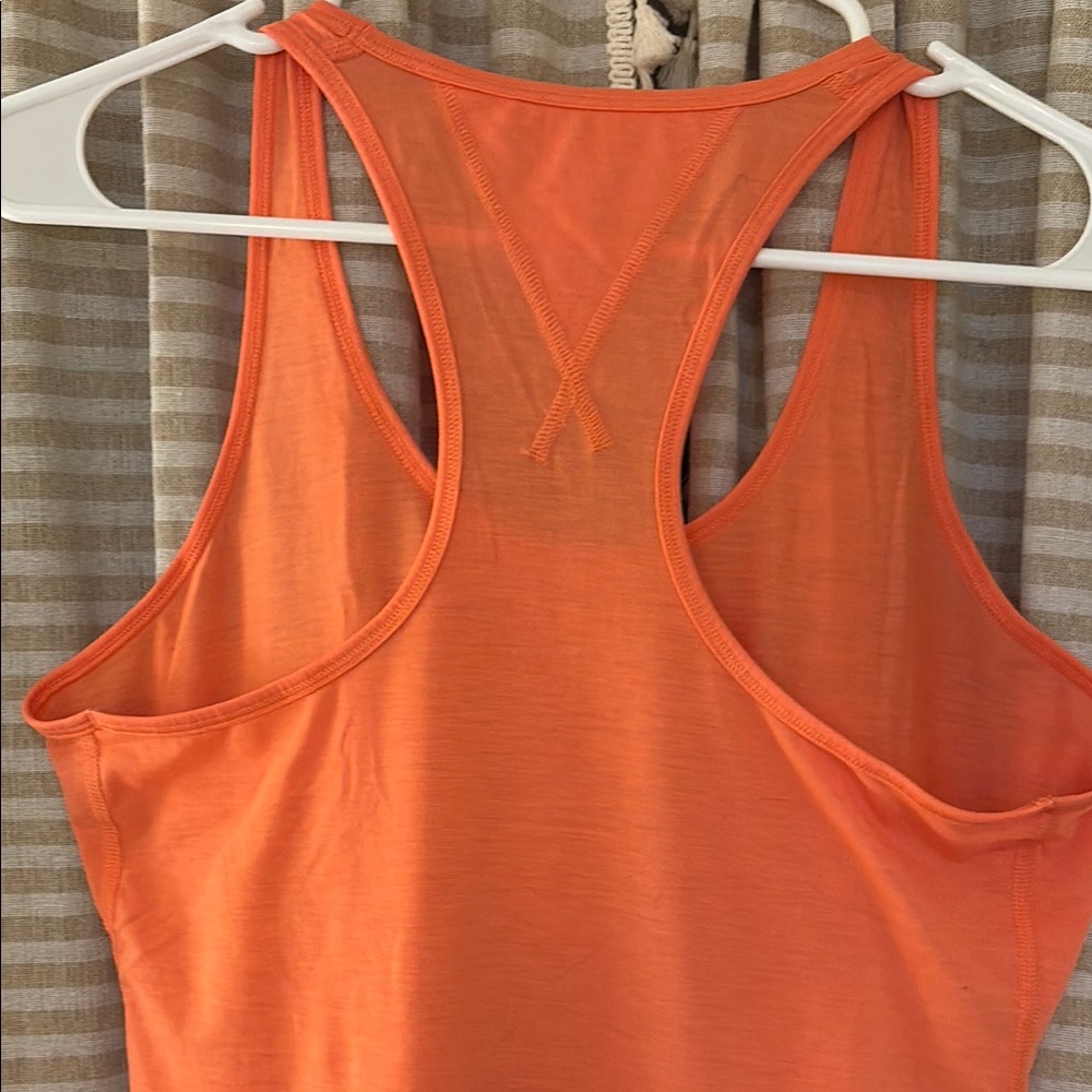 Lucy M Orange Racerback Tank Top - Picture 5 of 5